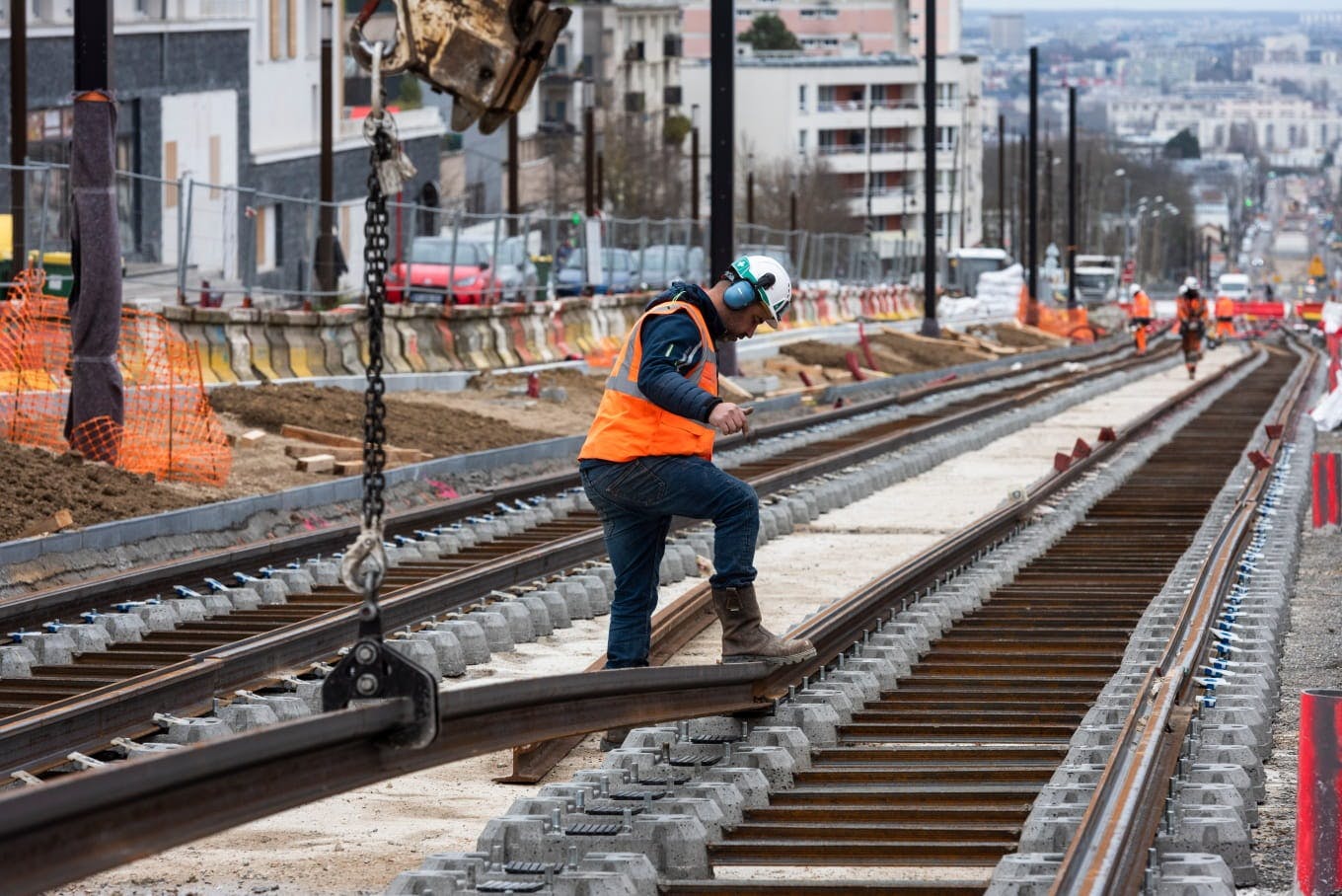 T10: Avanzamento lavori, avenue de la division Leclerc a Châtenay-Malabry - Cyril Badet