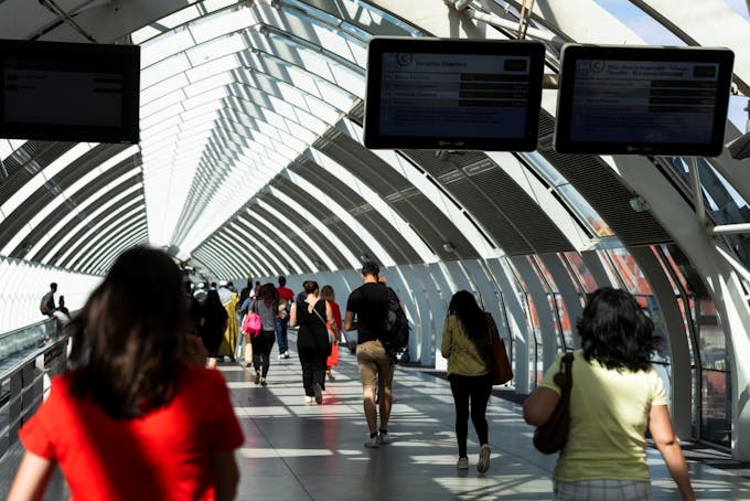 Passageiros na estação Massy - © Cyril BADET - Ile-de-France Mobilités