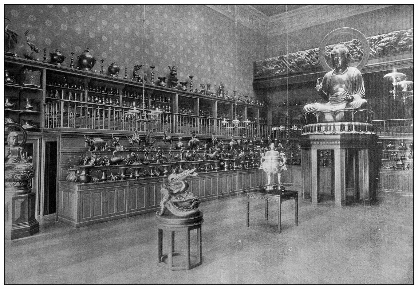 Einer der Ausstellungsräume des Cernuschi-Museums in Paris