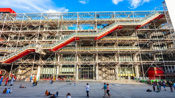 Le Centre Georges Pompidou à Paris