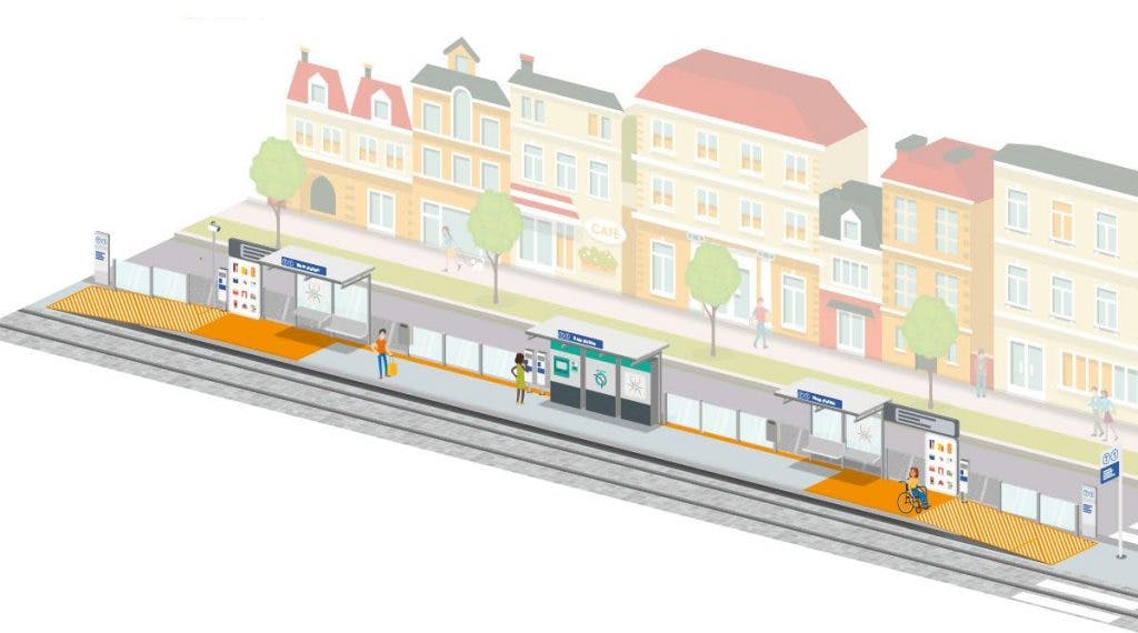 Infographie : Présentation du projet de modernisation du Tram 1
