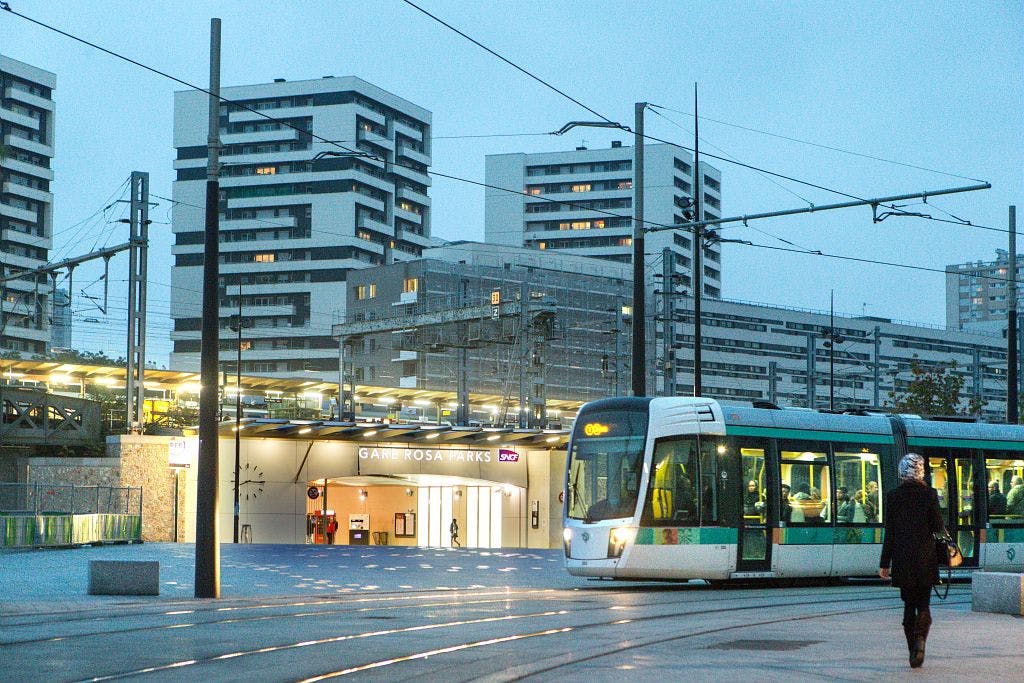 Passage Tram 3 en ville