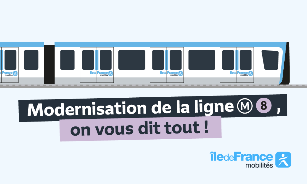 La modernisation de la ligne 8 a été votée ! Un projet qui s’inscrit dans une volonté globale d’accélérer la modernisation du réseau métro. On vous dit tout.