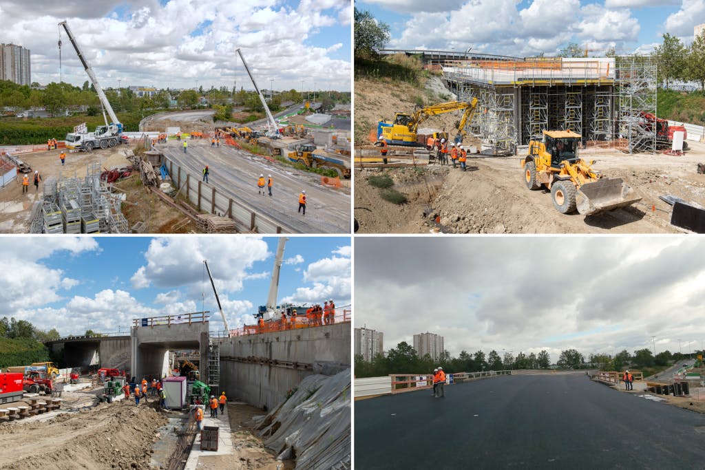 Travaux du prolongement de la ligne 11 en cours