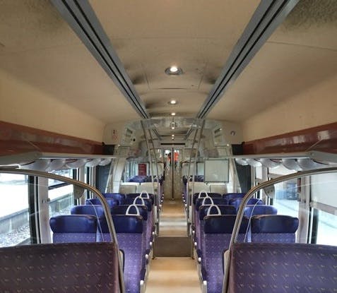 Intérieur rame AGC