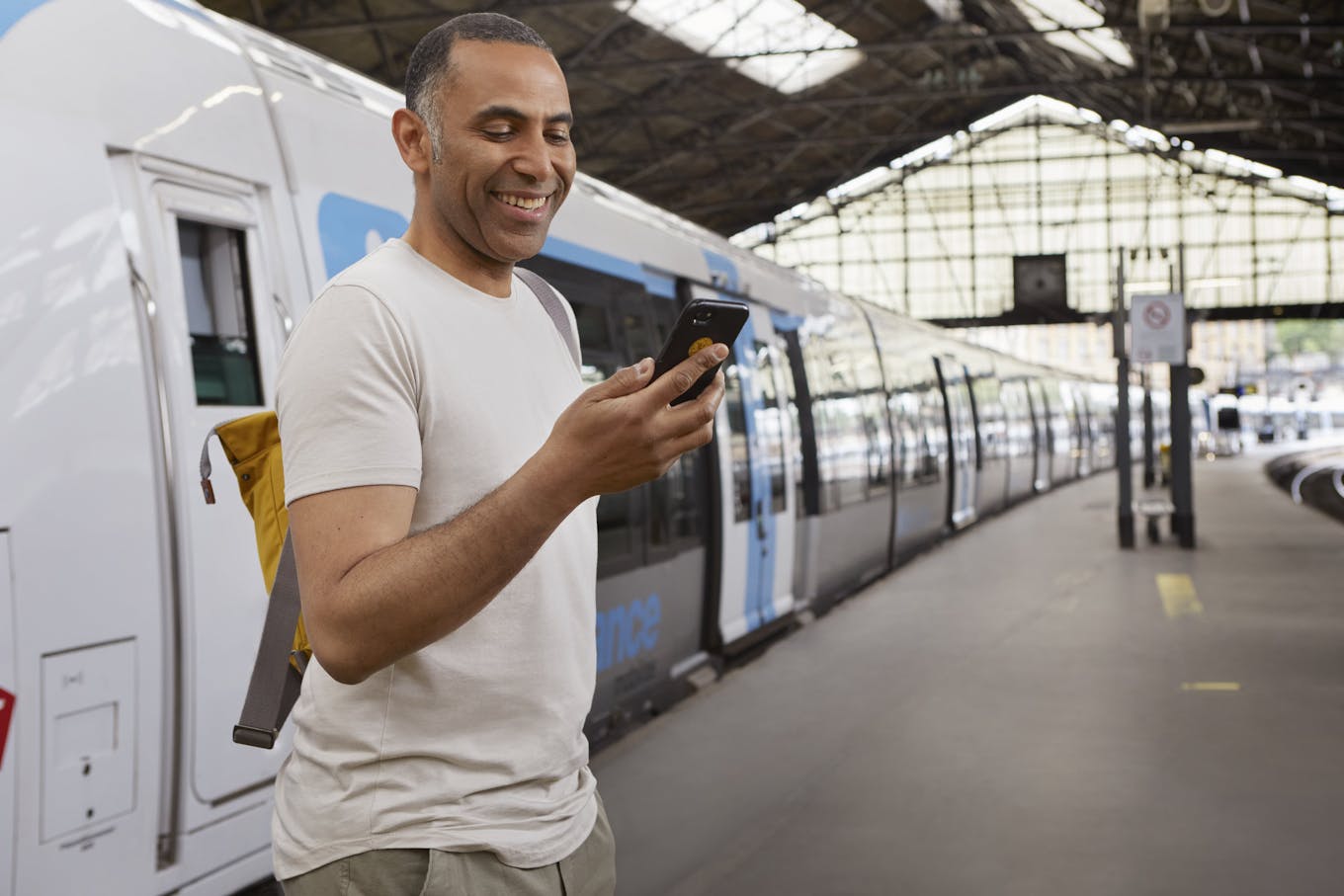 Itinéraire de transports sur l'appli Île-de-France Mobilités