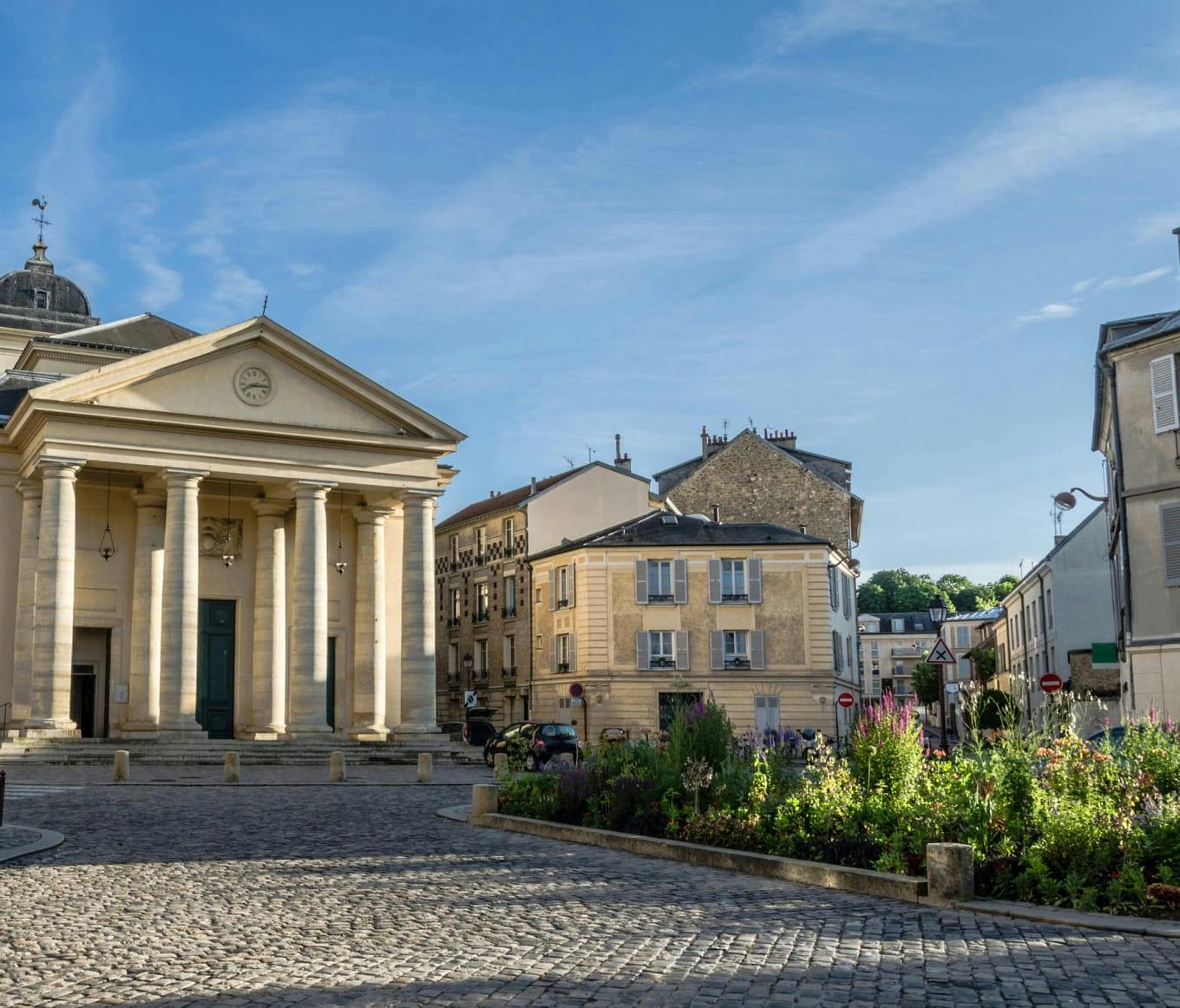Place Saint-Symphorien, à Versailles